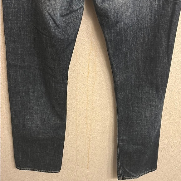 American Eagle Outfitters Blue Straight Jeans with Vintage Distress - Picture 5 of 5